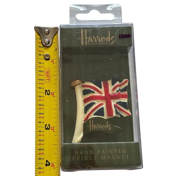 Harrod’s Department Store - Fridge Magnet – Union Flag – New - Retired - Picture 3 of 3